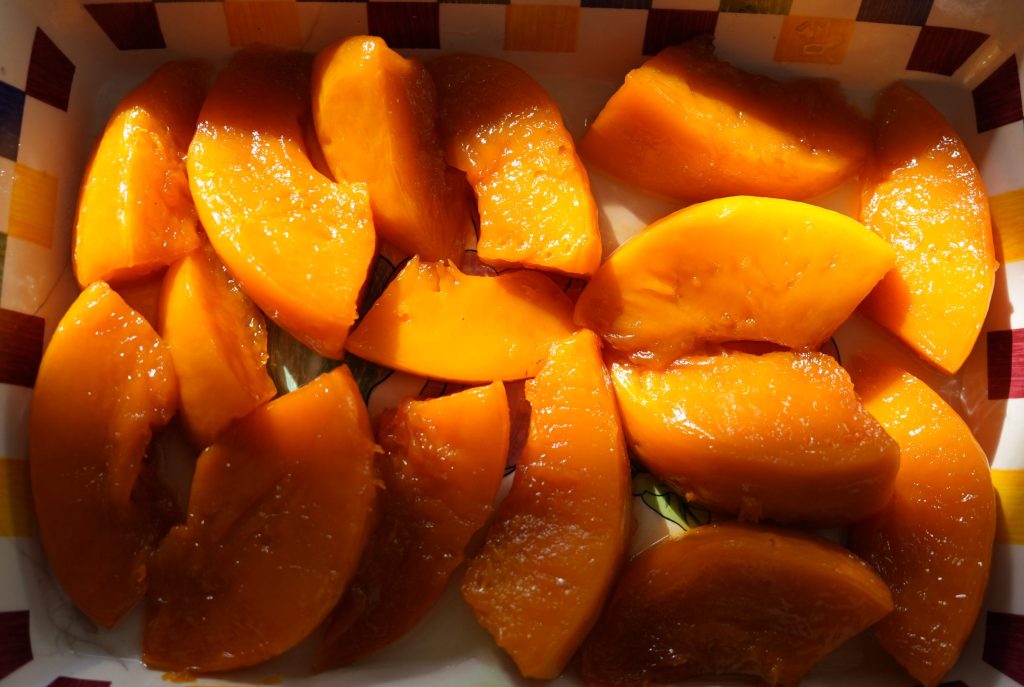 Baked pumpkin dessert