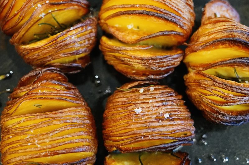 Hasselback Potato