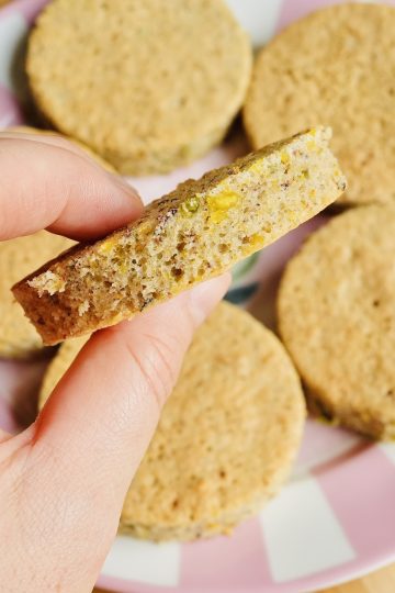 Pistachio Joconde (Biscuit Joconde)