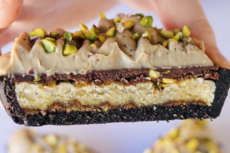 Chocolate and Pistachio Tart