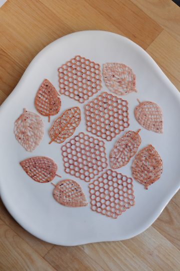 pink tuiles