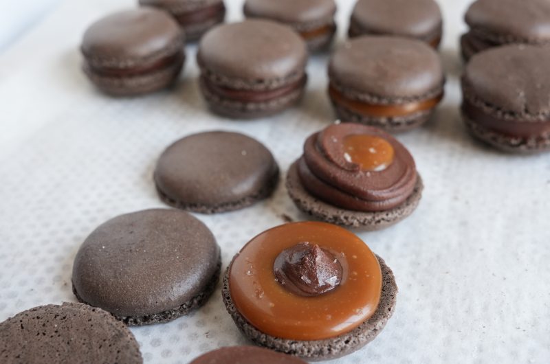 Chocolate Macaron
