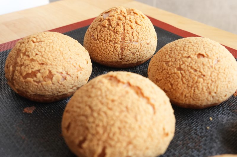 Berry Cream Puff (Choux au Craquelin)
