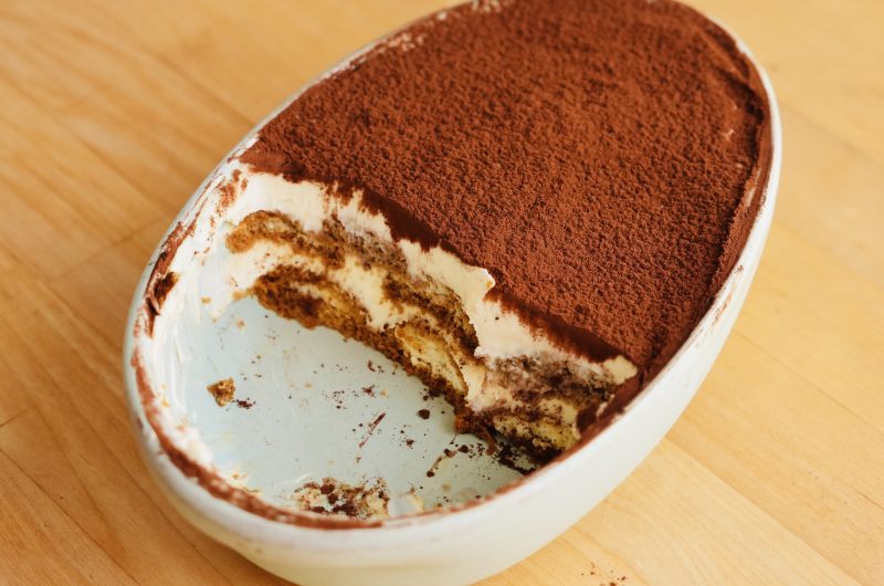 Tiramisu with Homemade Ladyfingers and Zabaglione